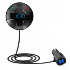 Bluetooth Handsfree FM-sändare  trådlös USB-billaddare