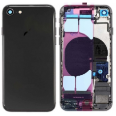 Baksida Batterilucka OEM för iPhone 8  - Svart